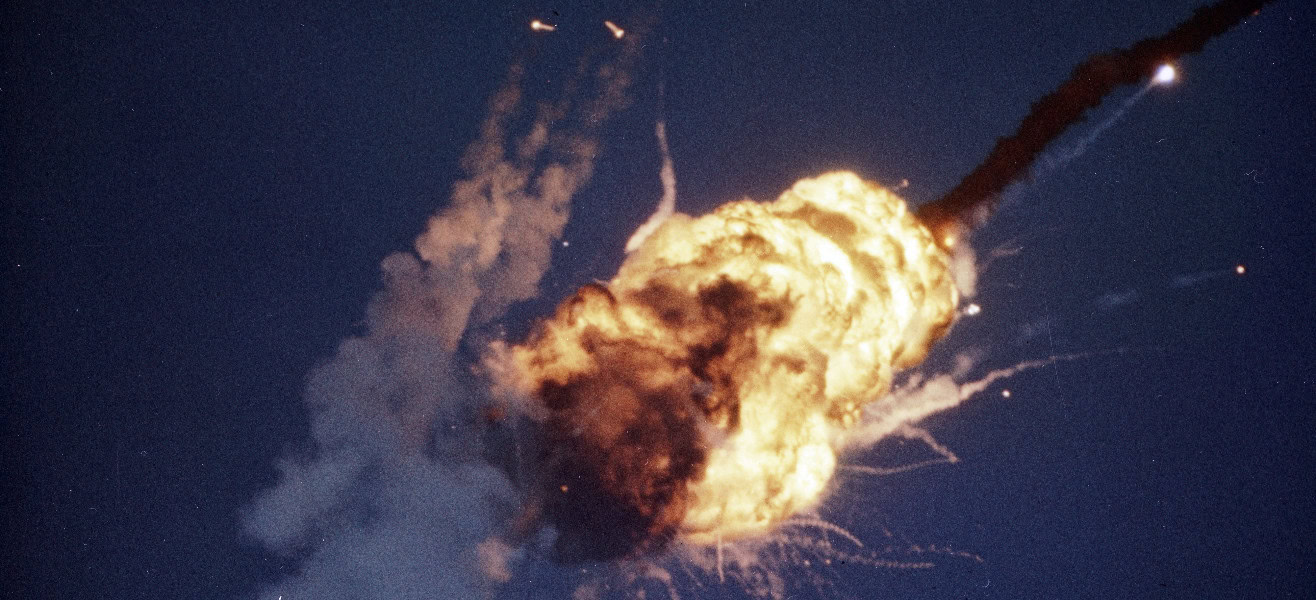 OTS-1 explosion © ESA