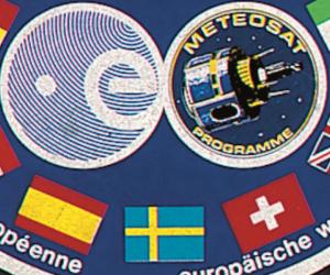 ESA Meteosat Programme sticker © ESA